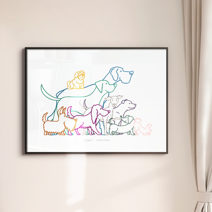 Print - A3 - Walkies