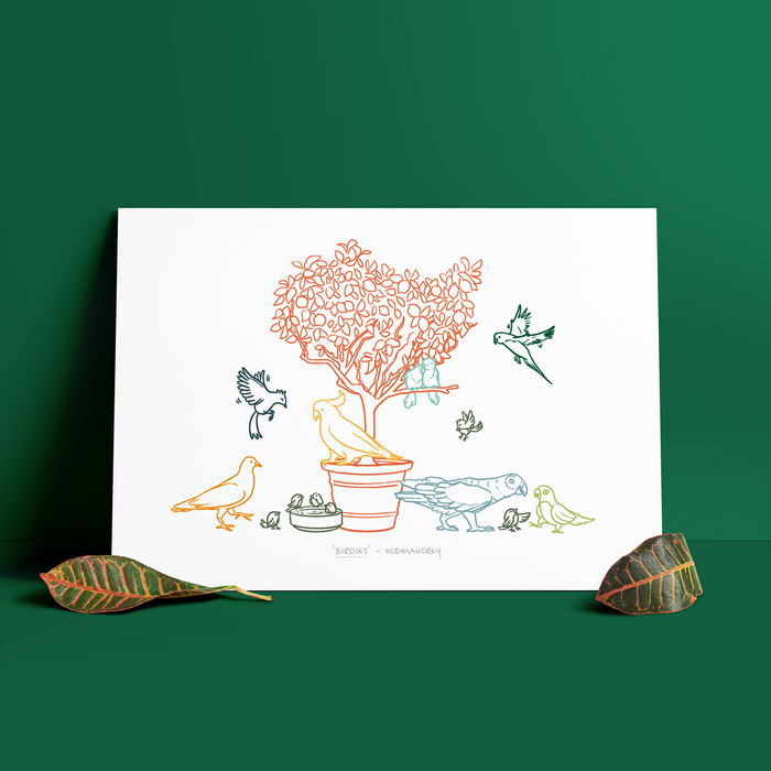 Print - A3 - Birdies