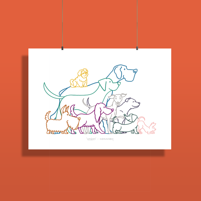 Print - A3 - Walkies