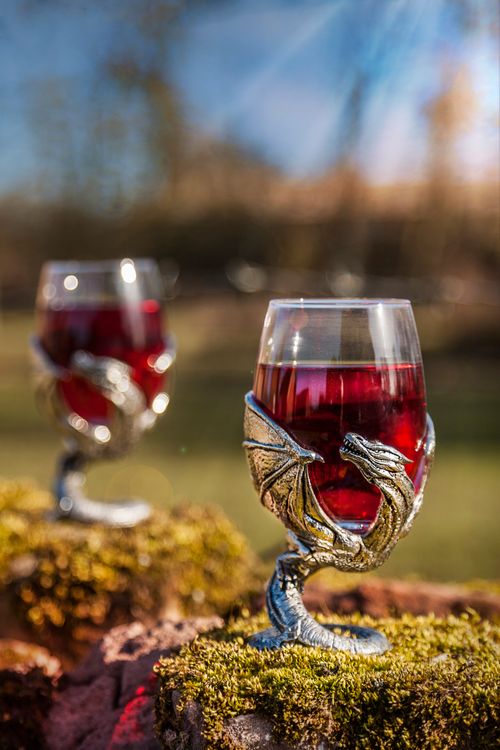 Dragon Wine glasses