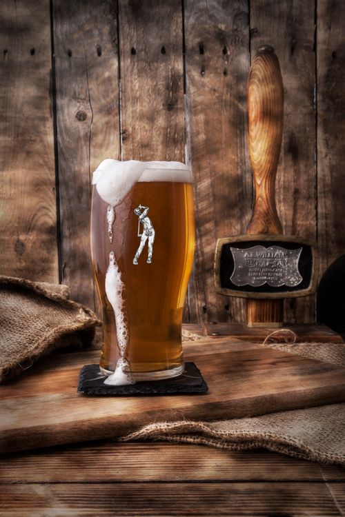 Golfing Beer Glass