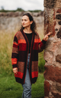 Long Striped Marcia Cardigan