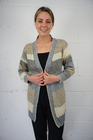 Long Striped Marcia Cardigan