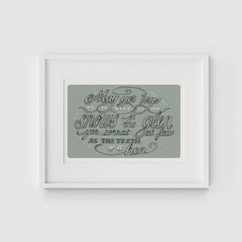 Scottish Saying Prints
