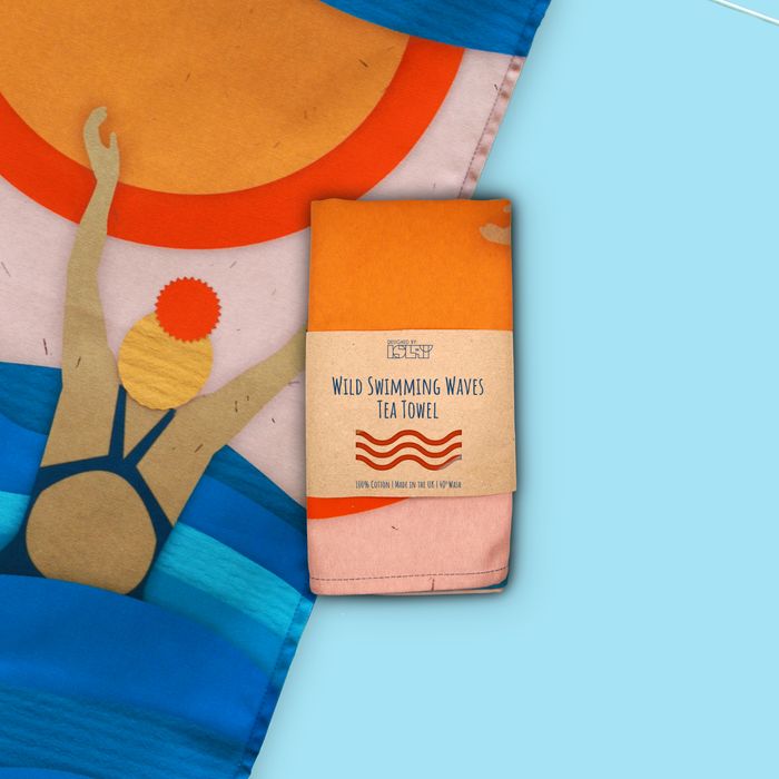 *NEW* Wild Swimming Tea Towels