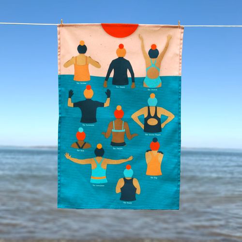 *NEW* Wild Swimming Tea Towels