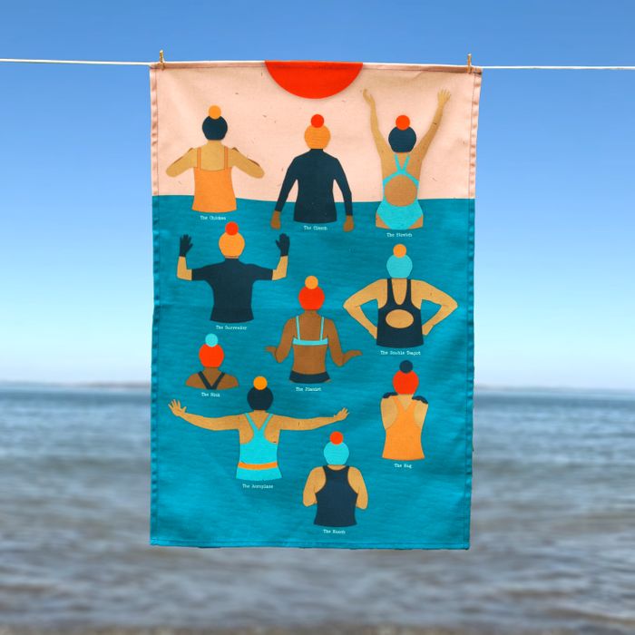 *NEW* Wild Swimming Tea Towels