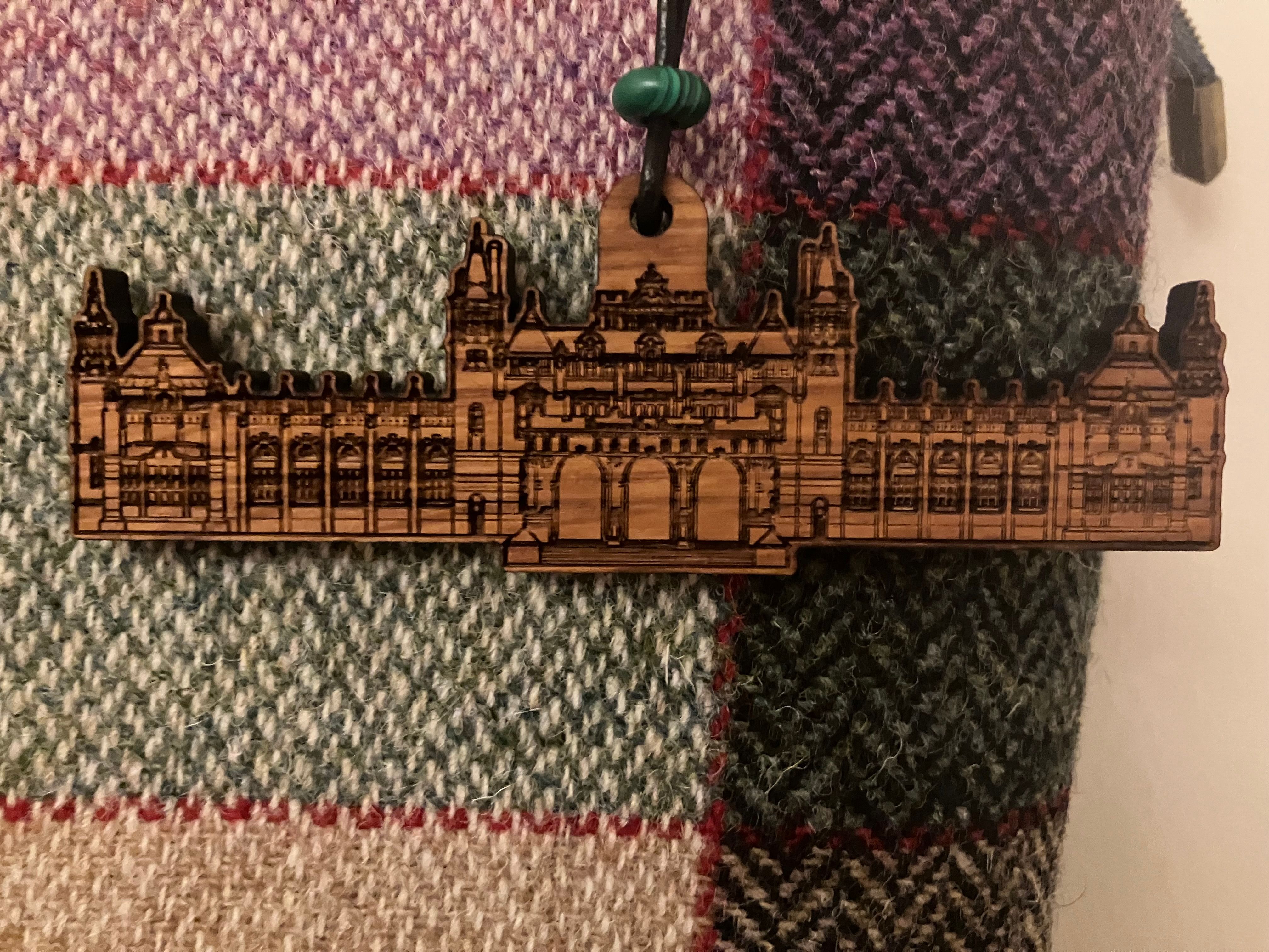 Whisky Barrel Bag Tag