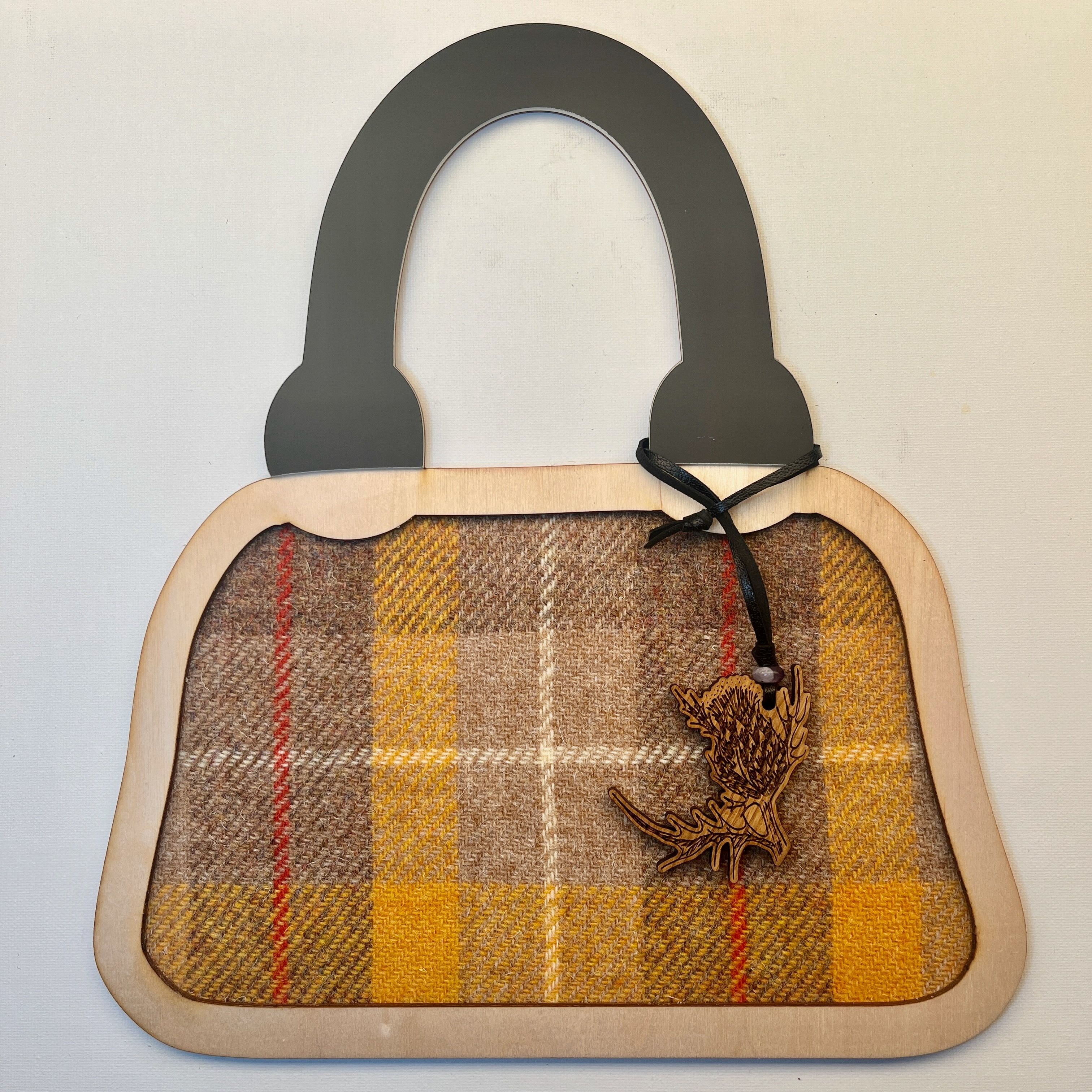 Whisky Barrel Bag Tag