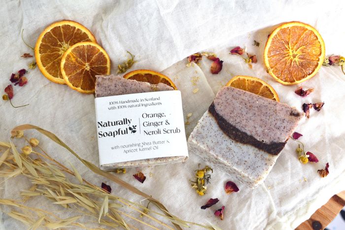 Orange, Ginger & Neroli Scrub Soap