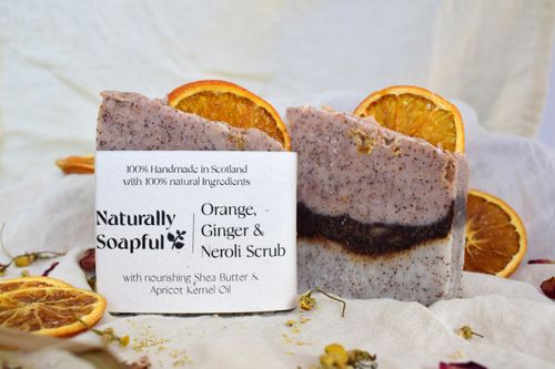 Orange, Ginger & Neroli Scrub Soap