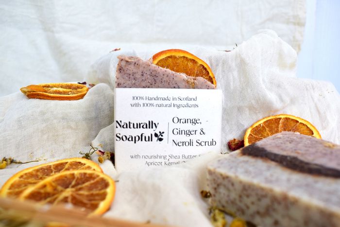 Orange, Ginger & Neroli Scrub Soap