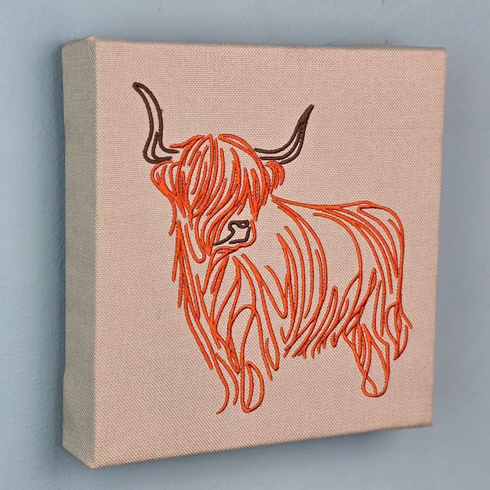 Embroidered Canvases