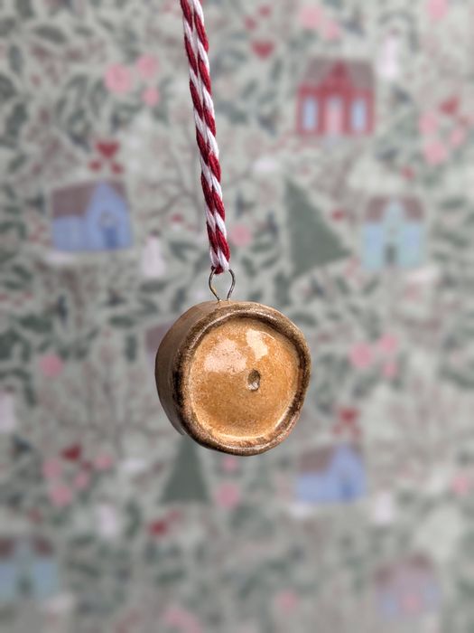 Ceramic Pasta & Pastry Christmas Decorations