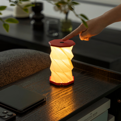 Mini Hexagon Twist Lamp