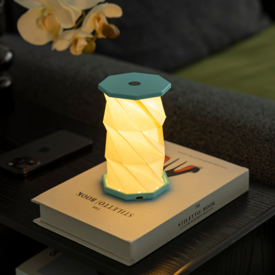 Mini Hexagon Twist Lamp