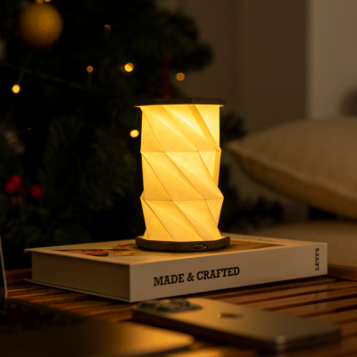 Mini Hexagon Twist Lamp
