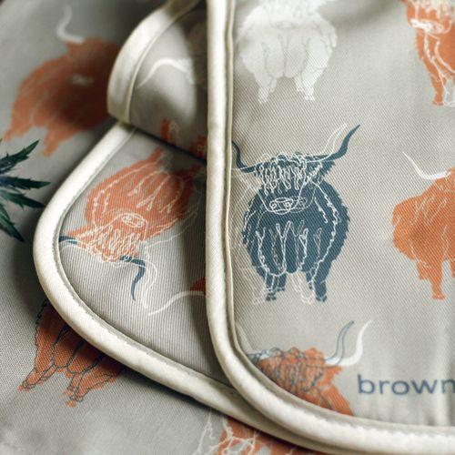 Highland Cow oven glove