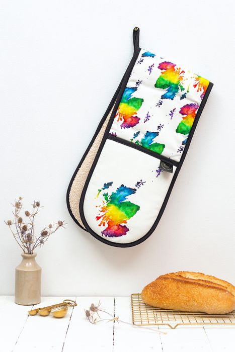 Scotland Watercolour Map