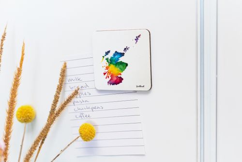 Scotland Watercolour Map