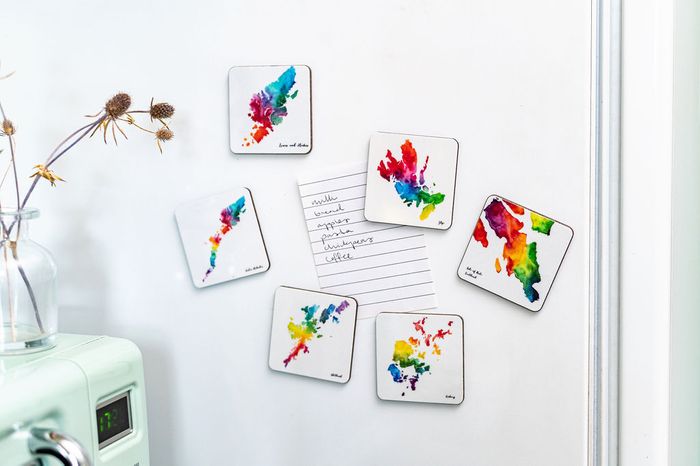 Scottish Islands - Individual Watercolour Maps