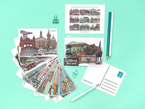 Scotland Postcard Set