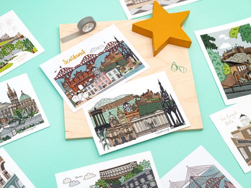 Illustrated Art Prints