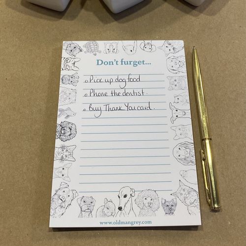 Memo Pad - A6 - Don't Furget