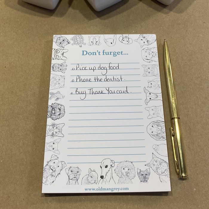 Memo Pad - A6 - Don't Furget