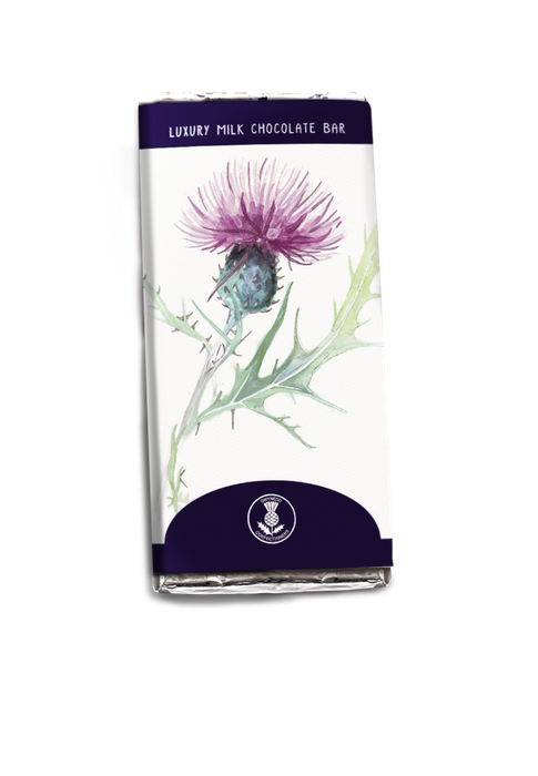 Highland Animal Watercolour Milk Chocolate Bars