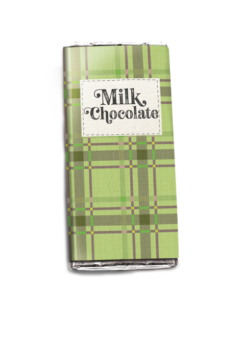 Tartan Milk & Dark Chocolate Bars