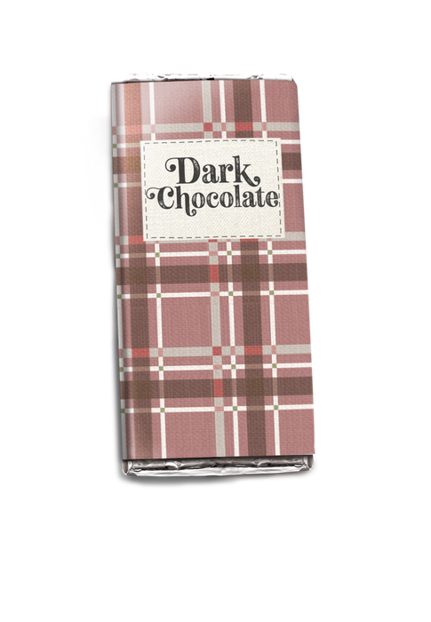 Tartan Milk & Dark Chocolate Bars