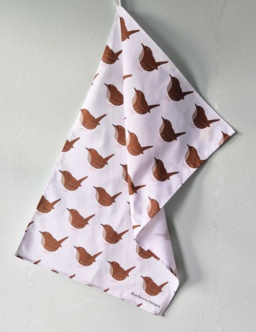 Wren Tea Towel