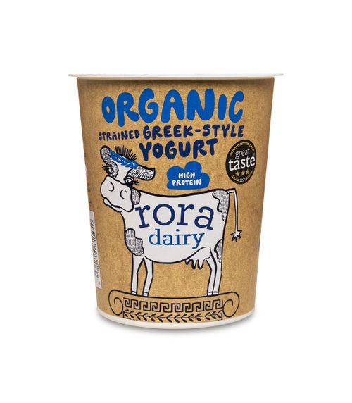 Organic Strained Greek style yogurt 400g