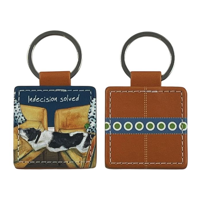 PU SQ Keyrings | New for Spring 26