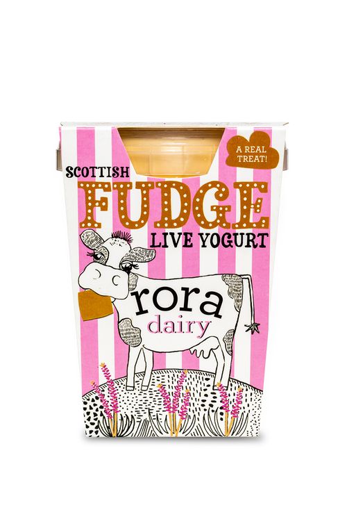 Scottish fudge yogurt
