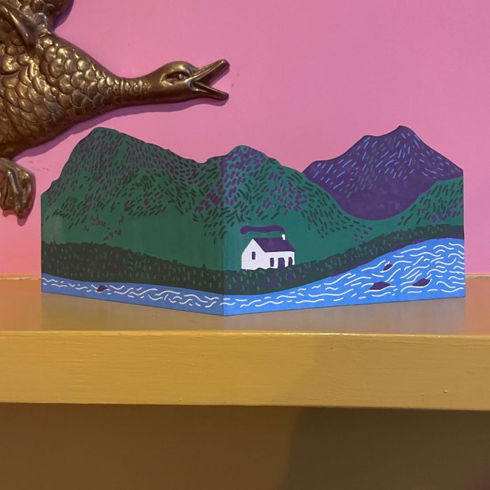 Scottish Bothy Fold Out Card