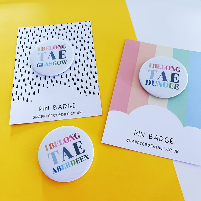 *Brand New Pin Badges