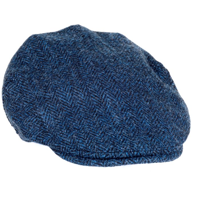 Highland Harris Tweed Flat Cap