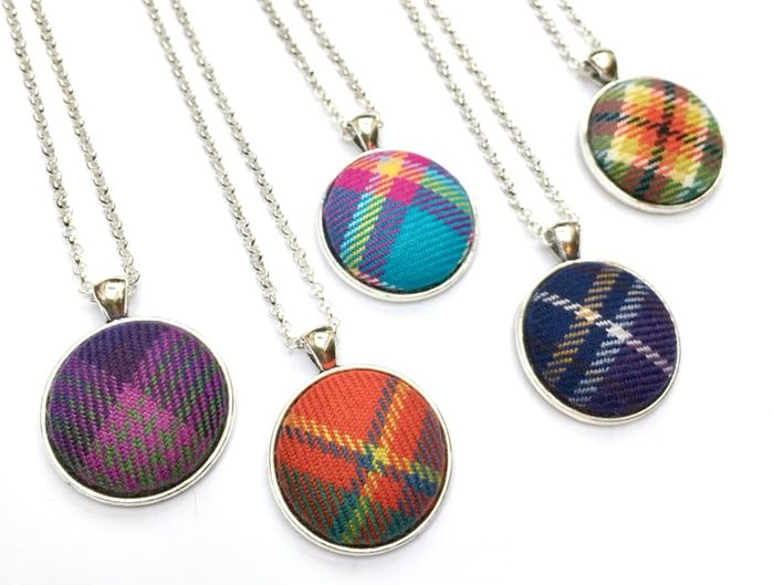 Tartan Pendant