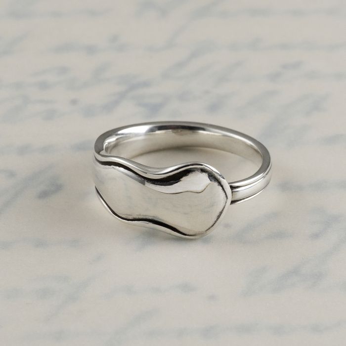 Past Present Spoon Rings