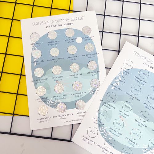 *Brand New Interactive Scratch Off Prints