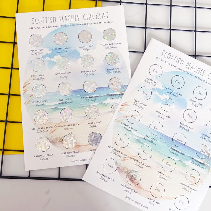 *Brand New Interactive Scratch Off Prints