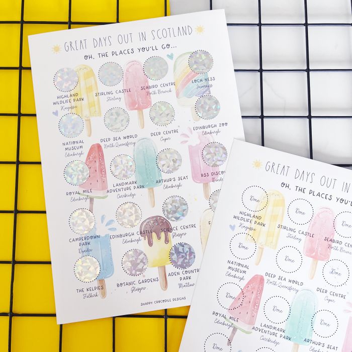 *Brand New Interactive Scratch Off Prints