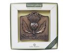 Scottish Thistle Bronze Wall Plaque