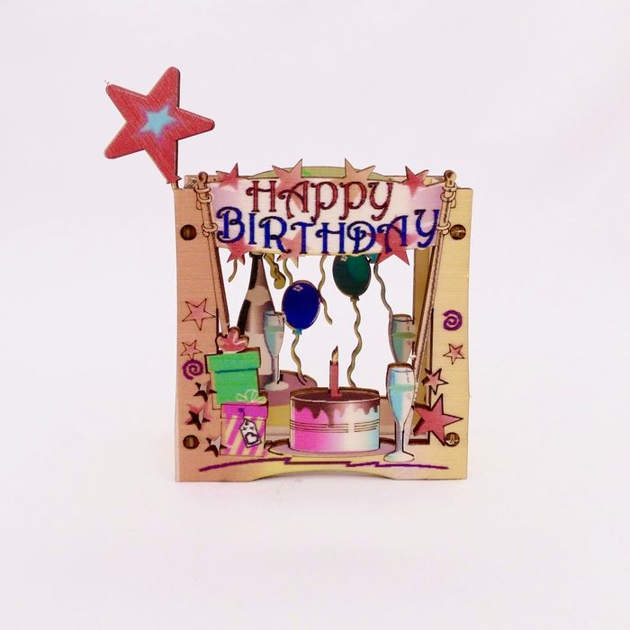 Birthday Products make Pop UPs