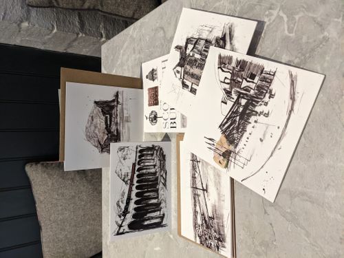 Scottish Landmark Square Cards