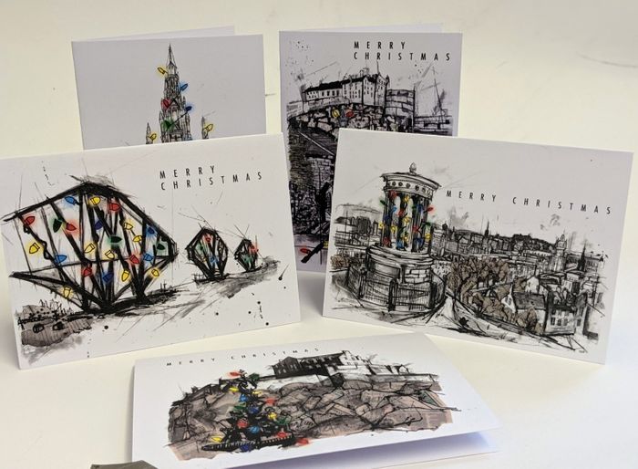 Christmas Card Packs Edinburgh