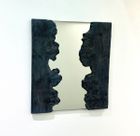 Charred River Mirror 40x45cm