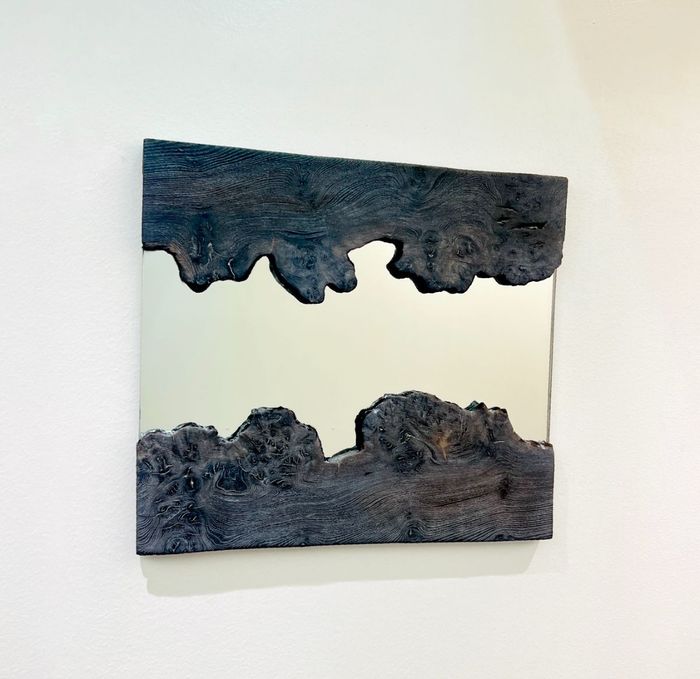 Charred River Mirror 40x45